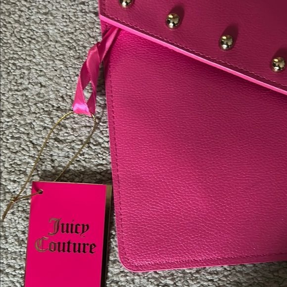 Juicy Couture Pink Studded Clutch/Pouchette NWT - Picture 4 of 7